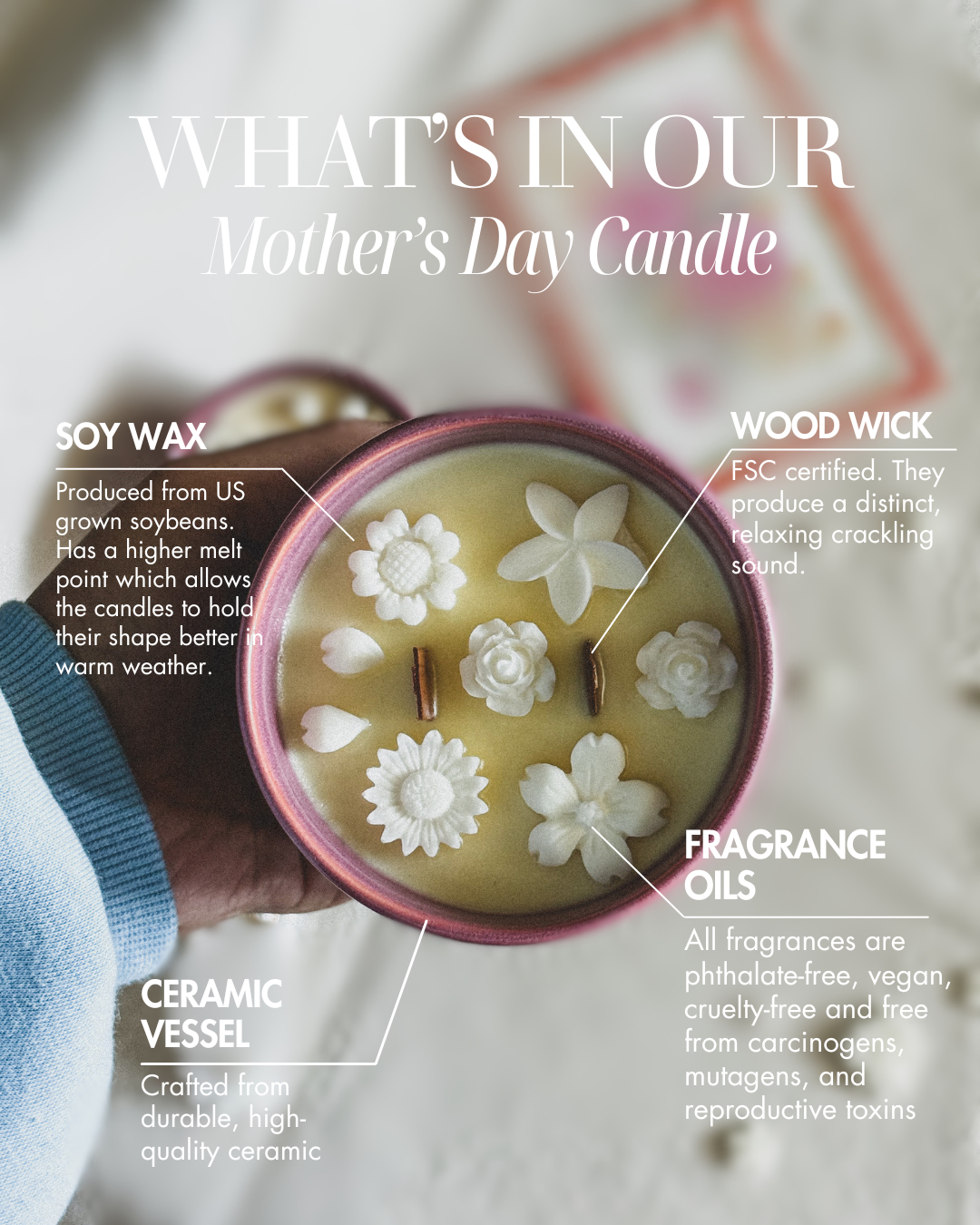 Mother’s Day Candle | Jasmine & Orange Blossom